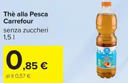 Carrefour Thè alla Pesca Carrefour offerta