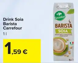 Carrefour Drink Soia Barista Carrefour offerta