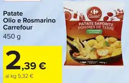 Carrefour Patate Olio e Rosmarino Carrefour offerta