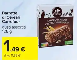 Carrefour Barrette di Cereali Carrefour offerta