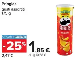 Carrefour Pringles gusti assortiti offerta
