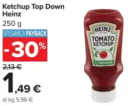 Carrefour Ketchup Top Down Heinz offerta