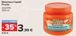 Carrefour Maschera Capelli Fructis offerta