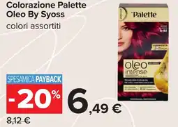 Carrefour Colorazione Palette Oleo By Syoss offerta