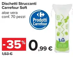 Carrefour Dischetti Struccanti Carrefour Soft offerta