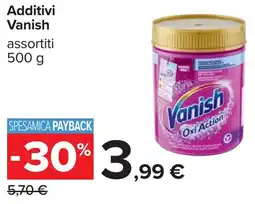 Carrefour Additivi Vanish offerta