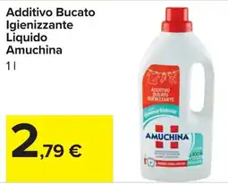 Carrefour Additivo Bucato Igienizzante Liquido Amuchina offerta
