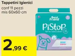 Carrefour Tappetini Igienici offerta