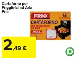 Carrefour Cartaforno per Friggitrici ad Aria Frio offerta