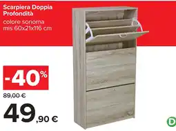 Carrefour Scarpiera Doppia Profondità offerta