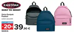 Carrefour Zaino Eastpak Padded offerta