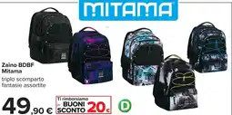Carrefour Zaino BDBF Mitama offerta