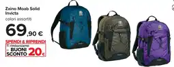 Carrefour Zaino Moab Solid Invicta offerta