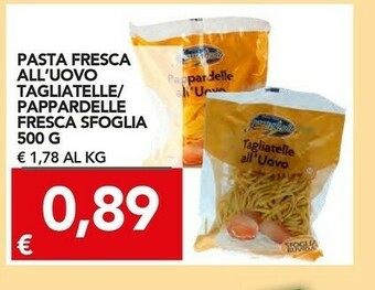 TuoDi Pasta all'uovo offerta