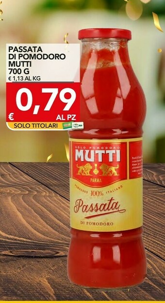 TuoDi Passata di pomodoro offerta