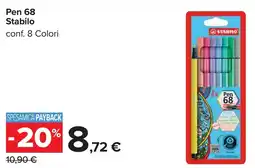 Carrefour Pen 68 Stabilo offerta