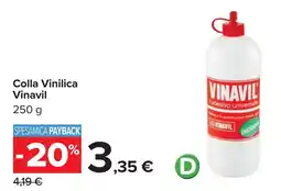 Carrefour Colla Vinilica Vinavil offerta