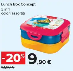 Carrefour Lunch Box Concept offerta