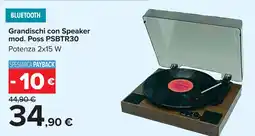 Carrefour Grandischi con Speaker mod. Poss PSBTR30 offerta