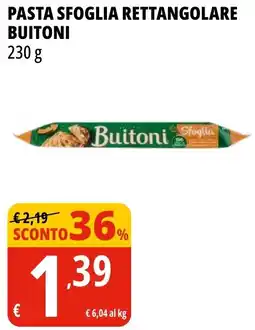 Tigros Pasta sfoglia rettangolare BUITONI offerta