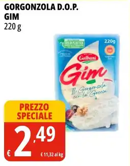 Tigros Gorgonzola D.O.P. GIM offerta