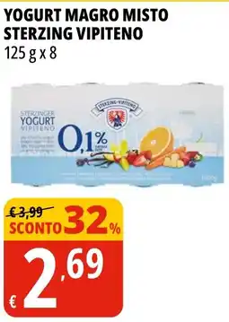 Tigros Yogurt magro misto STERZING VIPITENO offerta