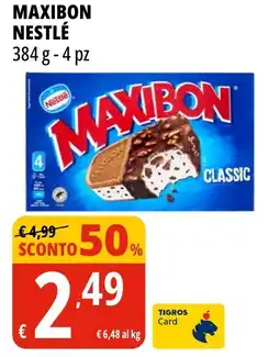 Tigros Maxibon NESTLÉ offerta