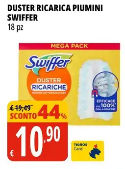 Tigros Duster ricarica piumini SWIFFER 18 pz offerta