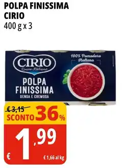 Tigros Polpa finissima CIRIO offerta