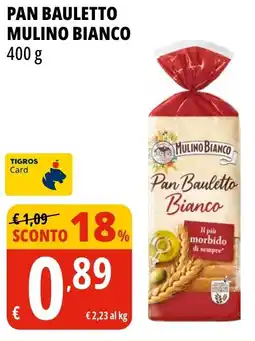 Tigros Pan bauletto MULINO BIANCO offerta