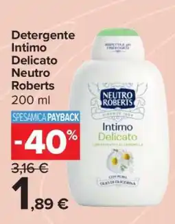 Carrefour Detergente Intimo Delicato Neutro Roberts offerta
