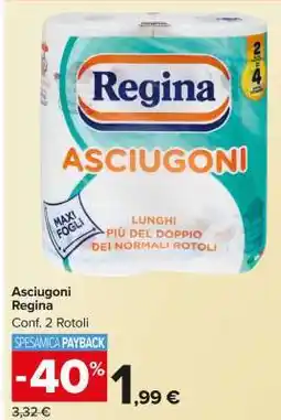 Carrefour Asciugoni Regina offerta