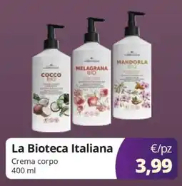 Acqua & Sapone La Bioteca Italiana offerta