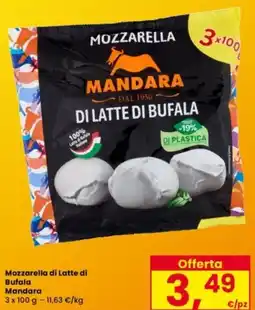 Interspar Mozzarella di Latte di Bufala Mandara offerta