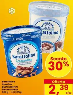 Interspar Barattolino Classico gusti assortiti Sammontana offerta