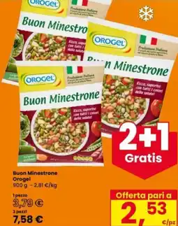 Interspar Buon Minestrone Orogel offerta