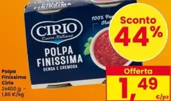 Interspar Polpa Finissima Cirio offerta