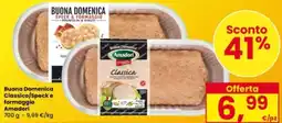 Interspar Buona Domenica Classico/Speck e formaggio Amadori offerta