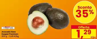 Interspar Avocado Hass Despar Premium offerta