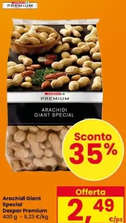 Interspar Arachidi Giant Special Despar Premium offerta