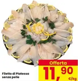 Interspar Filetto di Platessa senza pelle offerta