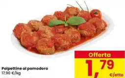 Interspar Polpettine al pomodoro offerta