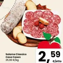 Interspar Salame Classico Casa Cason offerta