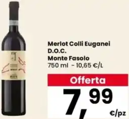 Interspar Merlot Colli Euganei D.O.C. Monte Fasolo offerta