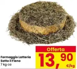 Interspar Formaggio Latteria Sotto il Fieno offerta