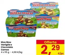 Interspar Muu Muu Vaniglia o Cioccolato Cameo offerta