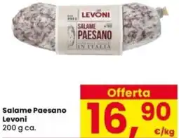 Interspar Salame Paesano Levoni offerta
