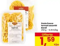 Interspar Pasta fresca formati assortiti Bondi offerta