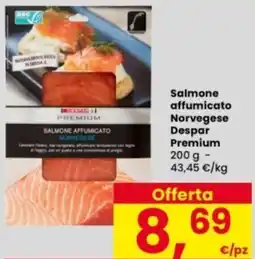Interspar Salmone affumicato Norvegese Despar Premium offerta