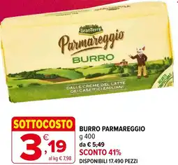 Iperal Burro parmareggio GRANTERRE offerta